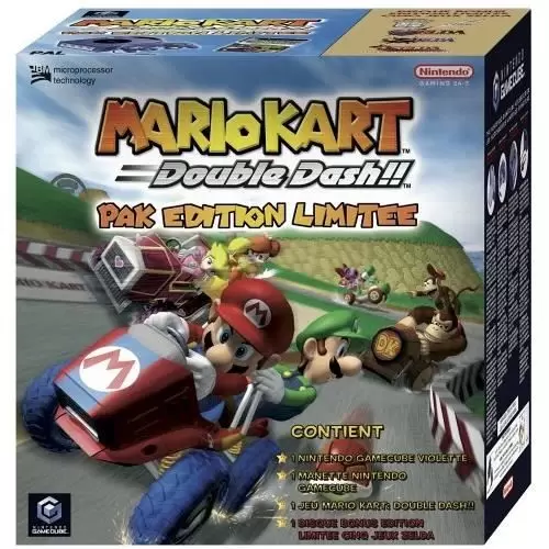 Matériel GameCube - Pack GameCube - Mario Kart + 5 jeux Zelda