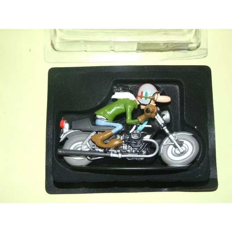 Figurines Joe Bar Team Série 1 - Al LASPI sur sa MOTO GUZZI 750 S