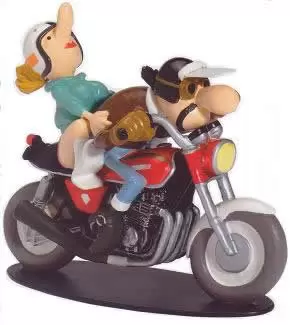 Figurines Joe Bar Team Série 1 - Edouard BRACAME et Jeanne