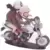 Ella FROIX et J.M. TRAINE sur leur HONDA 125 CG