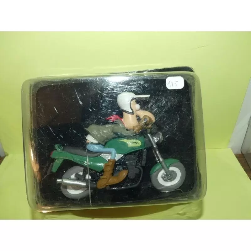 Figurines Joe Bar Team Série 1 - James Lee Rossbif... sur sa Triumph 900 Trident