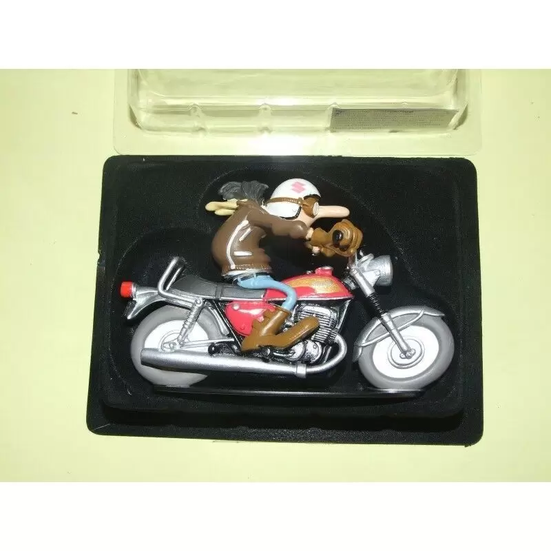 Figurines Joe Bar Team Série 1 - Nestor LAPOINIER sur sa SUZUKI T 500