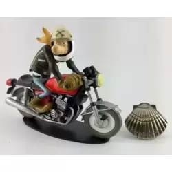René LAGAUFRE et sa LAVERDA 1000