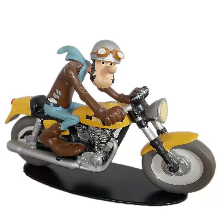 Figurines Joe Bar Team Série 1 - Ted DEBIELLE sur sa DUCATI 350 Desmon de 1974