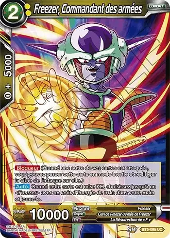 Miraculous Revival [BT5] - Freezer, Commandant des armées