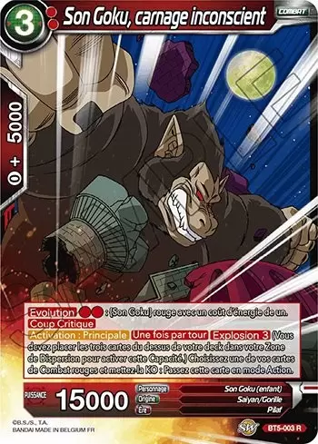 Miraculous Revival [BT5] - Son Goku, carnage inconscient