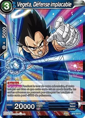 Miraculous Revival [BT5] - Vegeta, Défense implacable