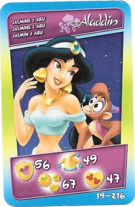 Disney - Joue avec les classiques (CORA) - Jasmine et Abu