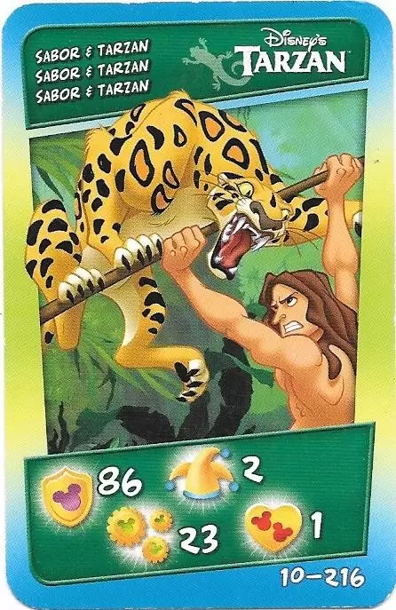 Disney - Joue avec les classiques (CORA) - Tarzan contre Sabor