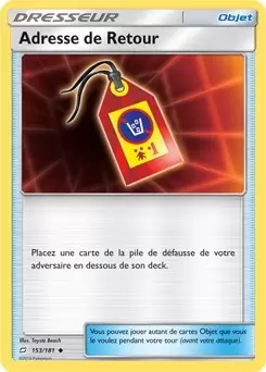 Duo de choc - Adresse de Retour