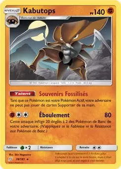 Duo de choc - Kabutops