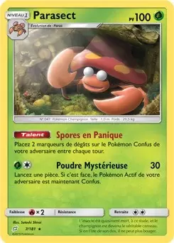 Duo de choc - Parasect