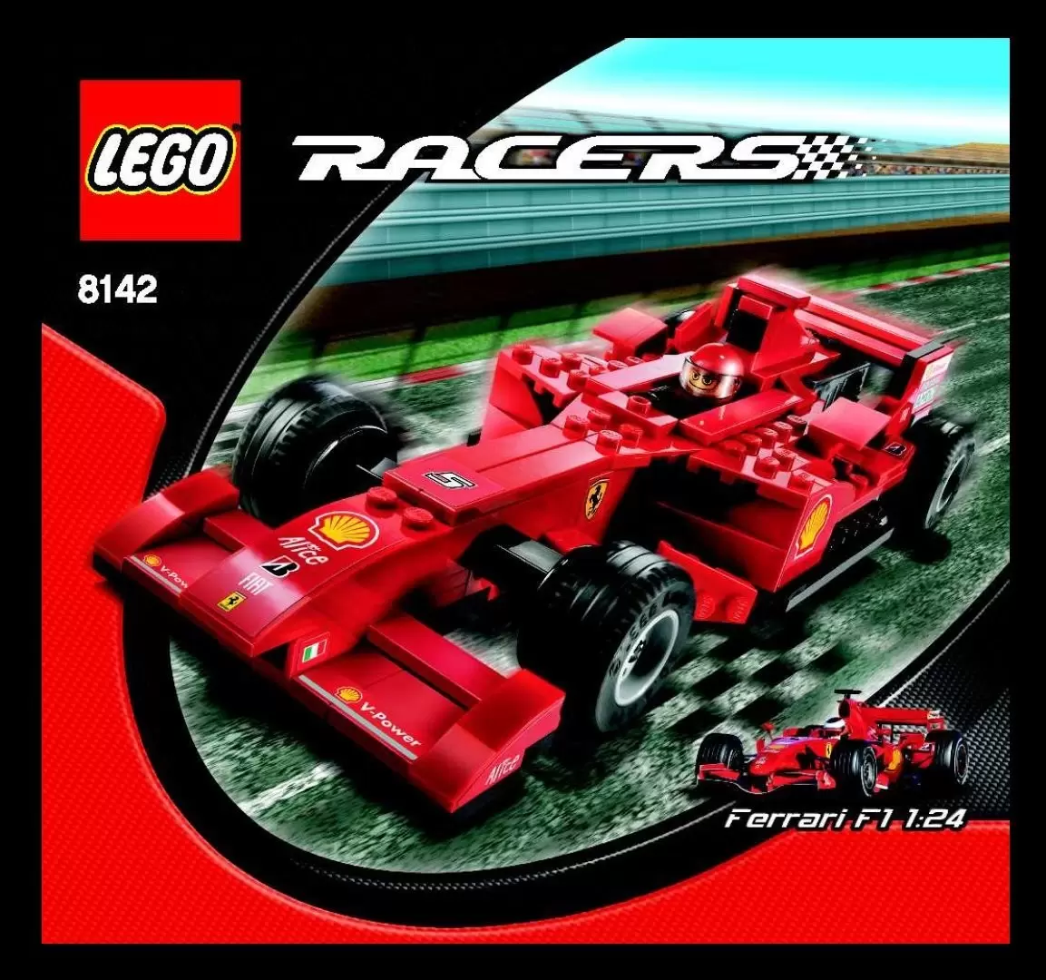 Ferrari 248 F1 1:24 - LEGO Racers set 8142