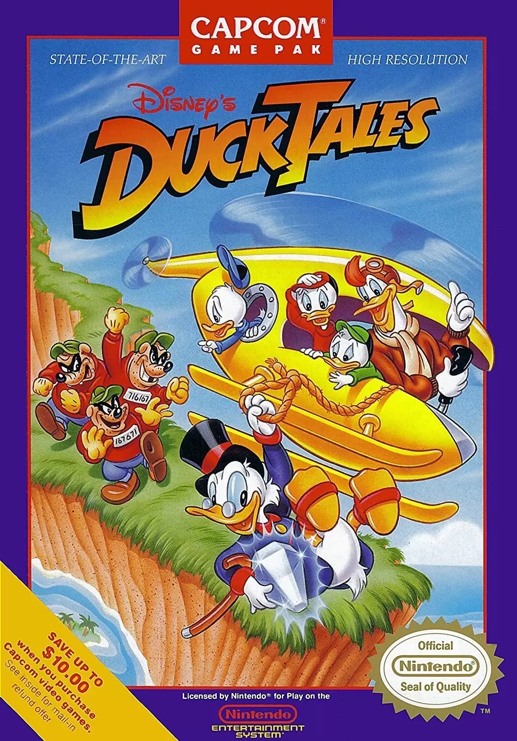 Jeux Nintendo NES - Duck Tales