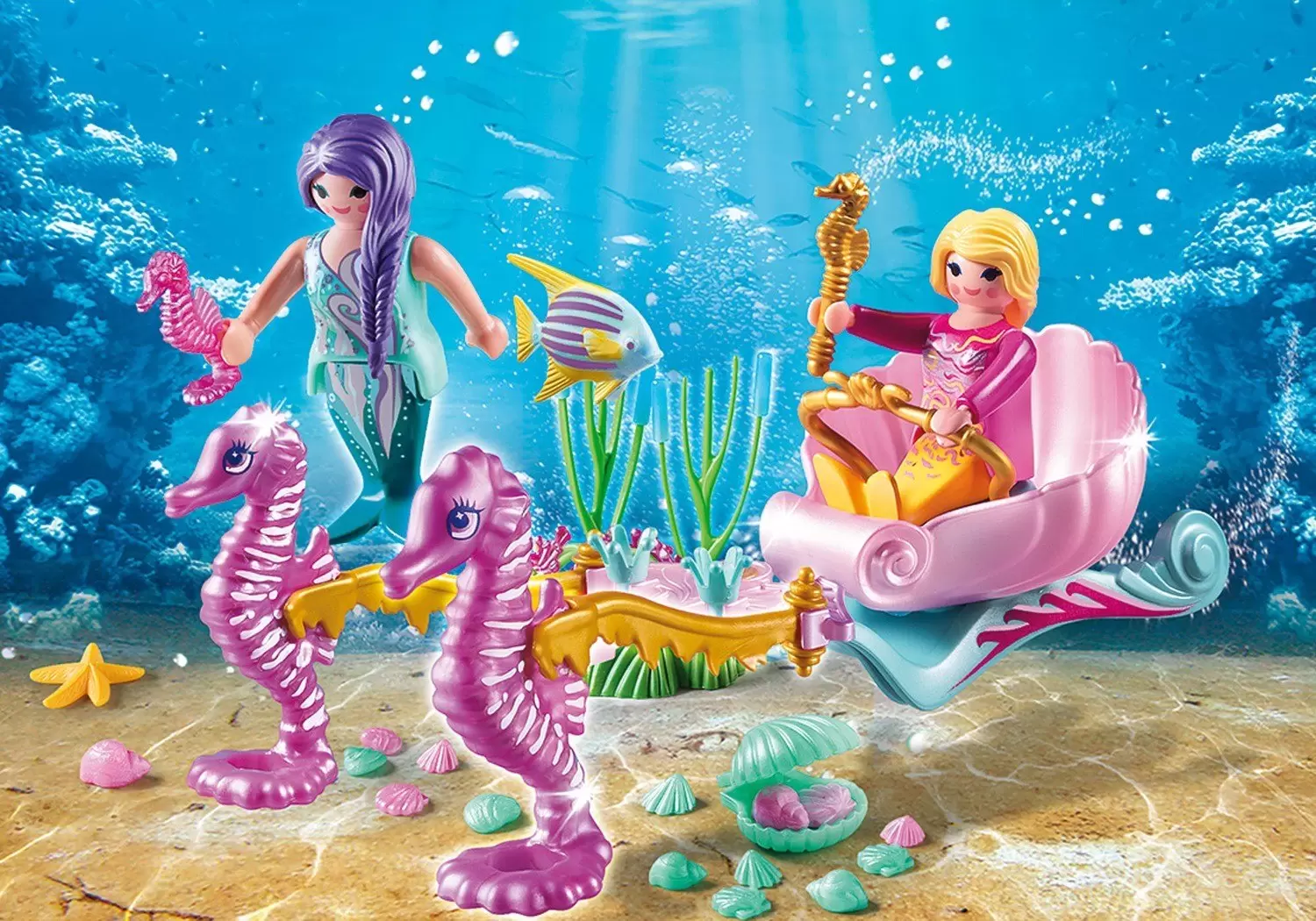 Playmobil underwater world - Seahorse Carriage