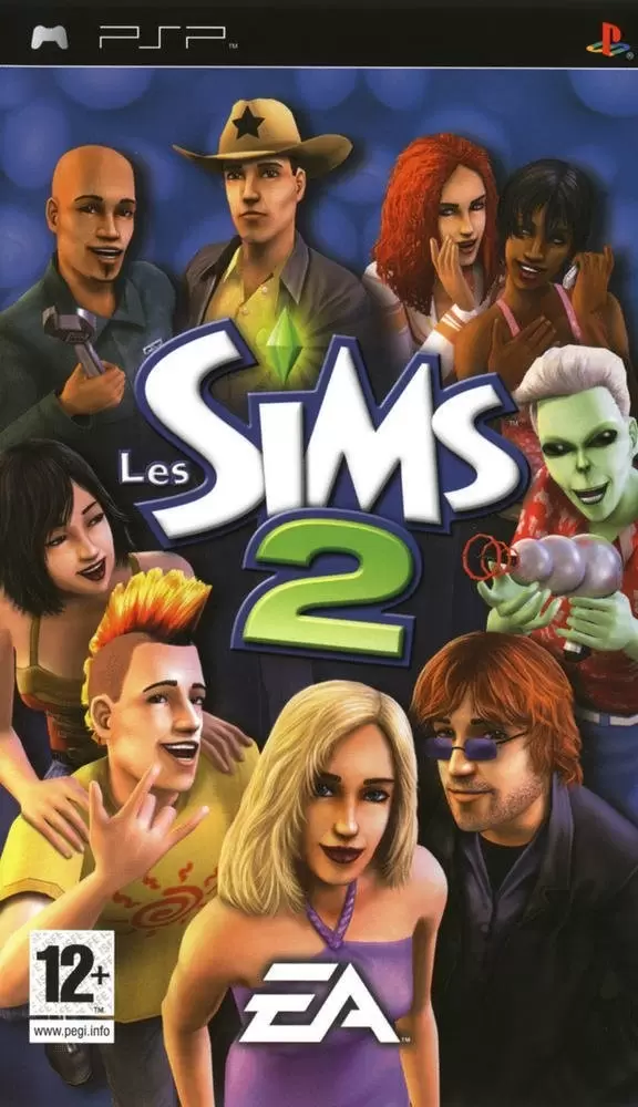Jeux PSP - Les Sims 2