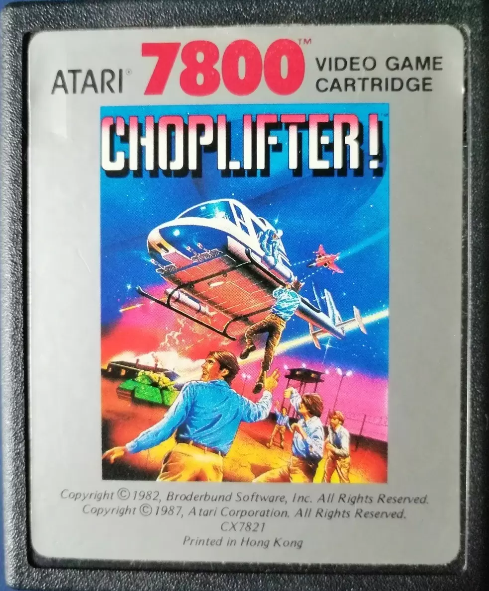 Atari 7800 - Choplifter