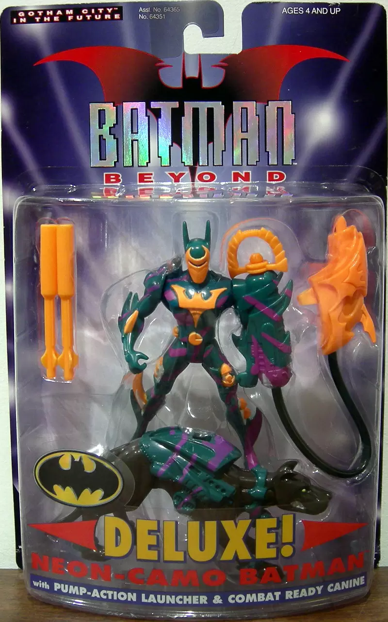 Deluxe Batman Neon Camo - Hasbro - Batman Beyond action figure