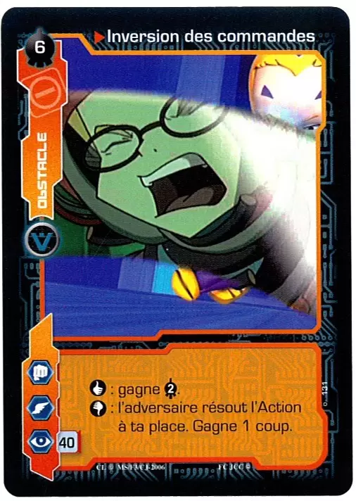 Code Lyoko - Inversion des commandes