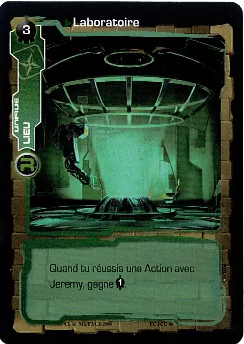 Code Lyoko - Laboratoire