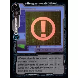 Programme défaillant