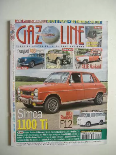 Gazoline - Magasine N° 149