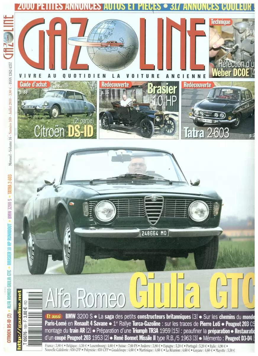 Gazoline - Magasine N° 169