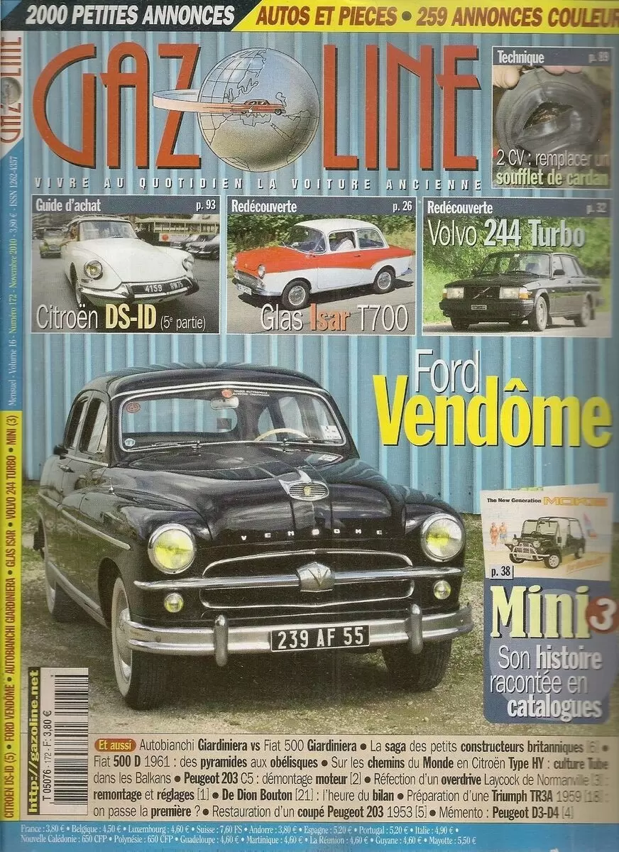 Gazoline - Magasine N° 172