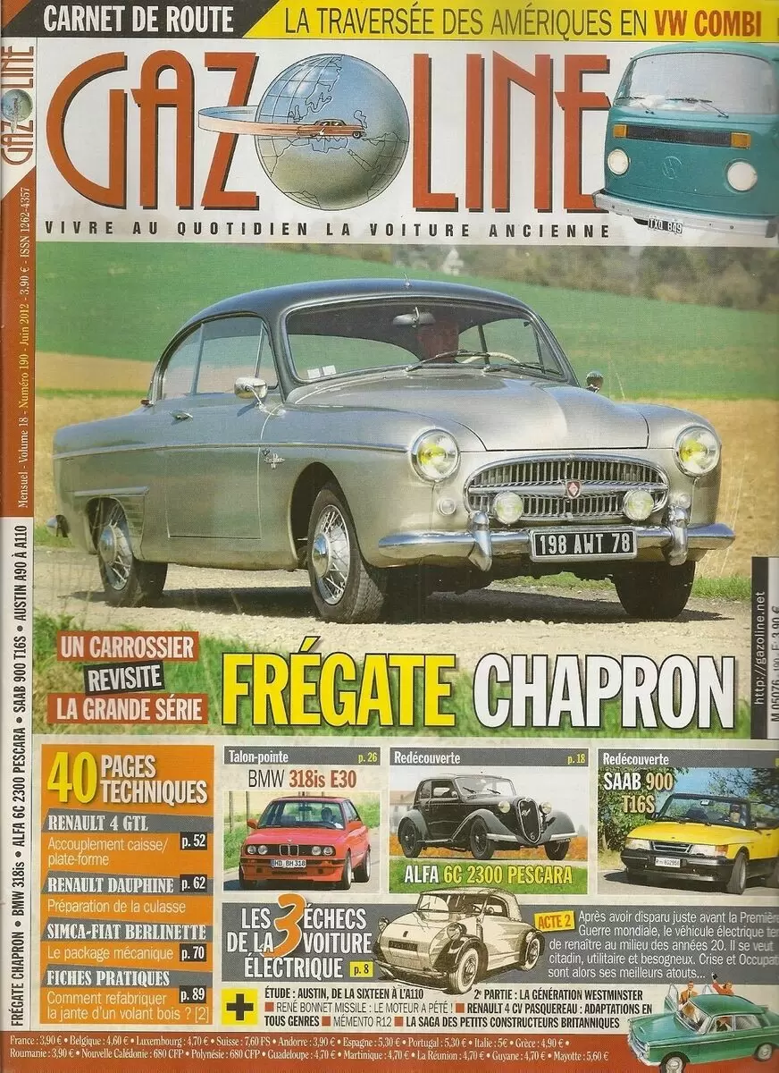 Gazoline - Magasine N° 190