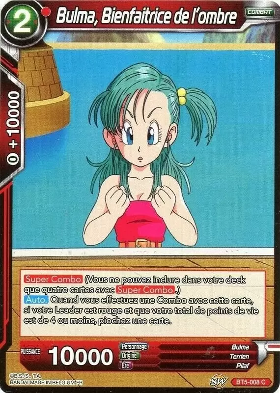 Miraculous Revival [BT5] - Bulma, Bienfaitrice de l\'ombre foil