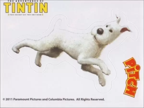 Carte Pitch - Tintin - Milou 2