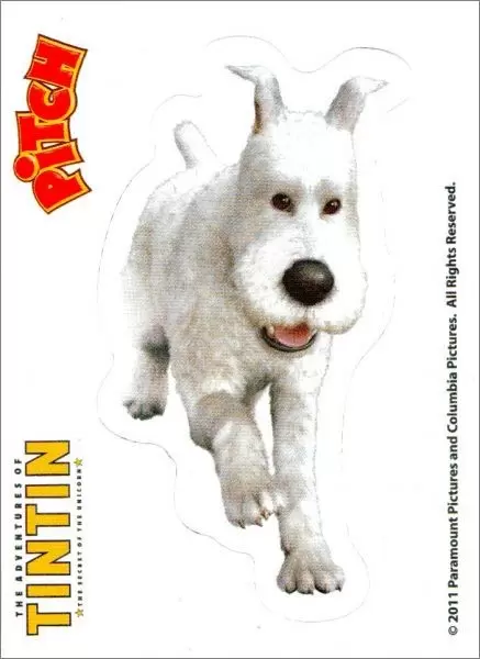 Carte Pitch - Tintin - Milou 1