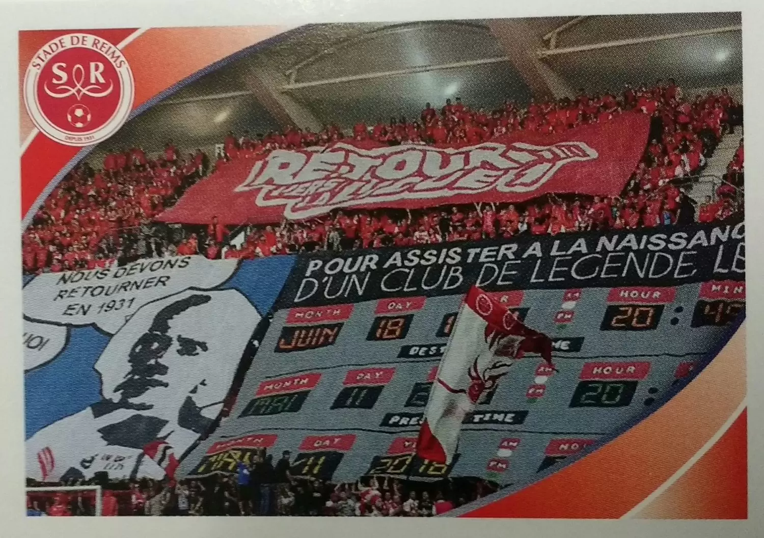 Championnat de France 2018-2019 - Supporters - Stade de Reims
