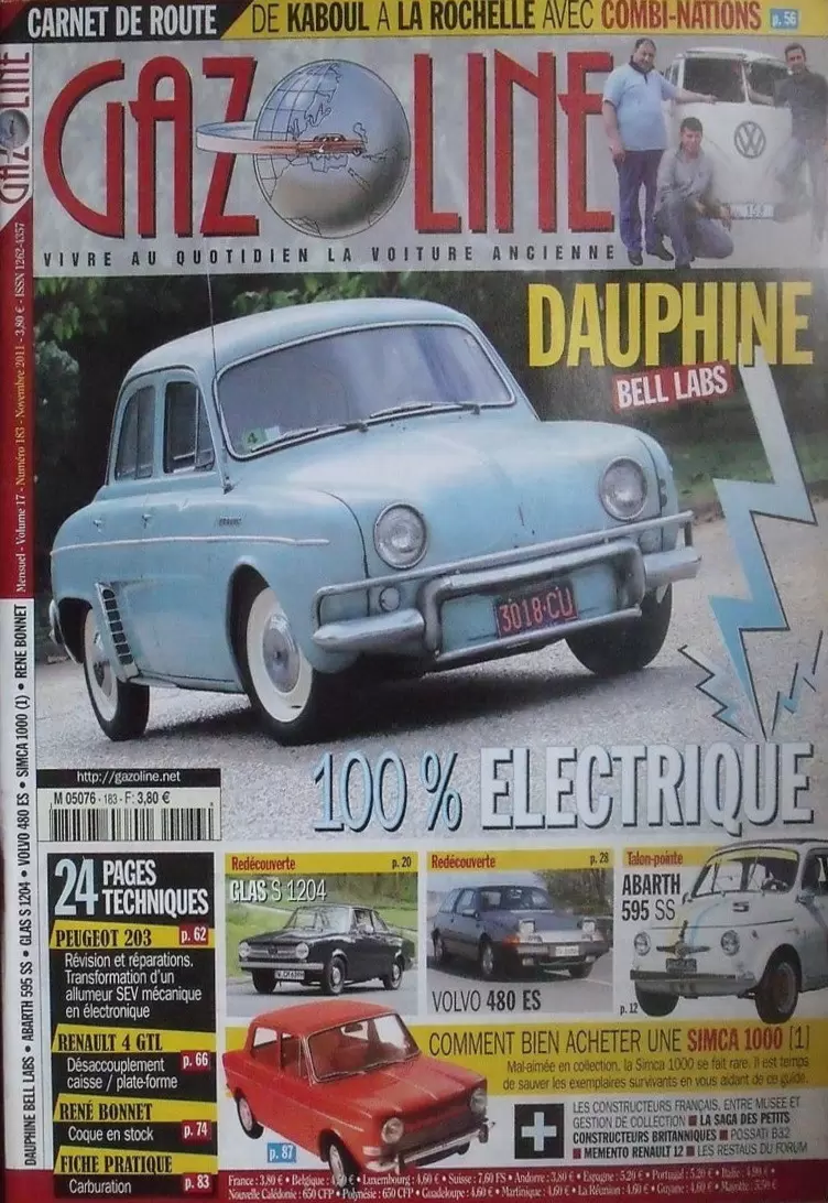 Gazoline - Magasine N° 183