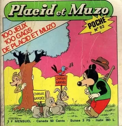 Placid et Muzo Poche - Placid et Muzo Poche N° 082