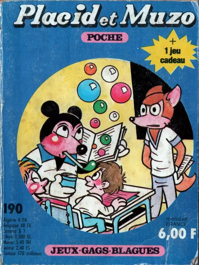 Placid et Muzo Poche - Placid et Muzo Poche N° 190