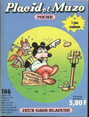 Placid et Muzo Poche - Placid et Muzo Poche N° 186