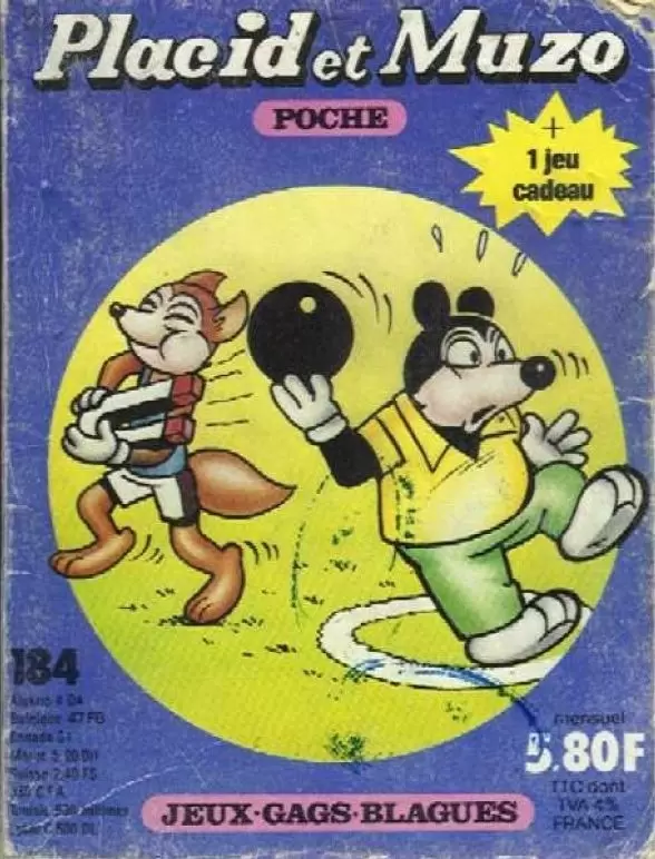Placid et Muzo Poche - Placid et Muzo Poche N° 184
