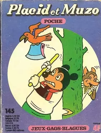 Placid et Muzo Poche - Placid et Muzo Poche N° 145