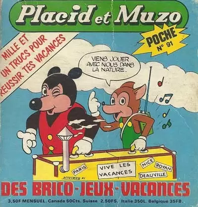 Placid et Muzo Poche - Placid et Muzo Poche N° 091