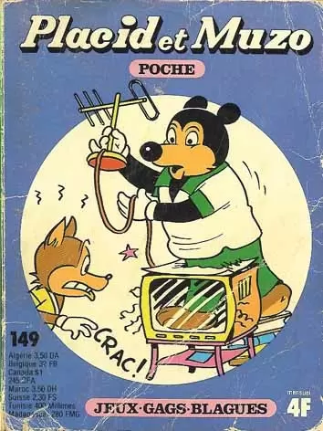 Placid et Muzo Poche - Placid et Muzo Poche N° 149