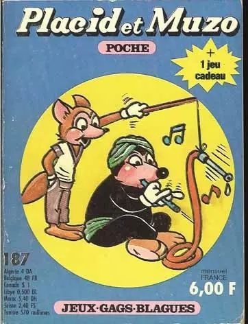 Placid et Muzo Poche - Placid et Muzo Poche N° 187