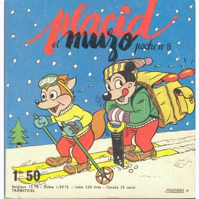 Placid et Muzo Poche - Placid et Muzo Poche N° 008