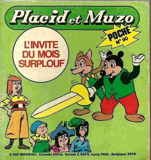 Placid et Muzo Poche - Placid et Muzo Poche N° 090