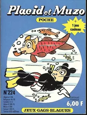 Placid et Muzo Poche - Placid et Muzo Poche N° 224