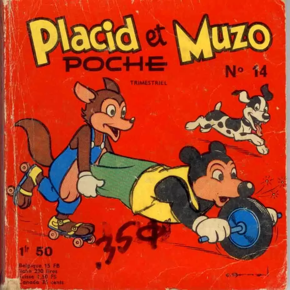 Placid et Muzo Poche - Placid et Muzo Poche N° 014