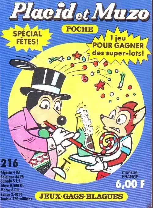 Placid et Muzo Poche - Placid et Muzo Poche N° 216