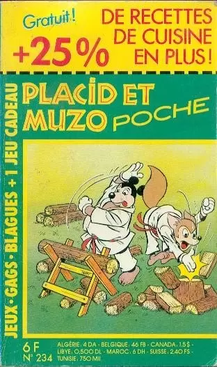 Placid et Muzo Poche - Placid et Muzo Poche N° 234