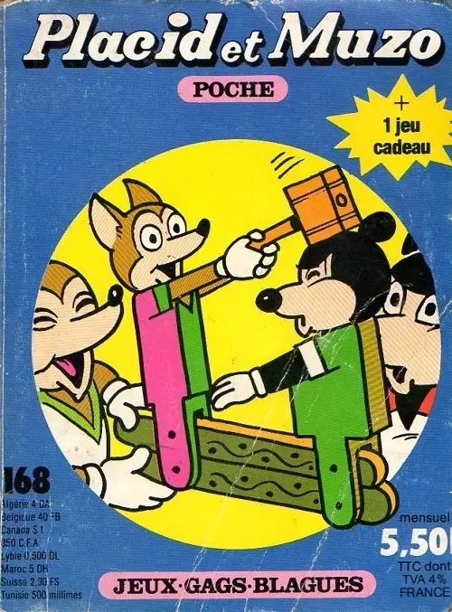 Placid et Muzo Poche - Placid et Muzo Poche N° 168