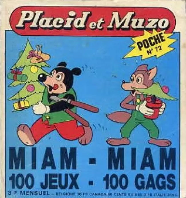 Placid et Muzo Poche - Placid et Muzo Poche N° 072